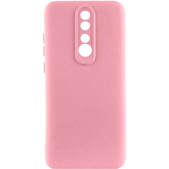 Чохол TPU GETMAN Liquid Silk Full Camera для Xiaomi Redmi 8 Рожевий / Pink