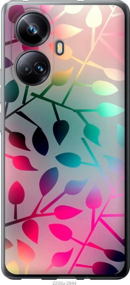 Чехол на Realme 10 Pro Plus Листья "2235u-2944-17620"