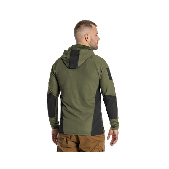 Кофта тактична Helikon-Tex RANGE HOODIE - TopCool, оливковий, розмір XL | Зображення 1