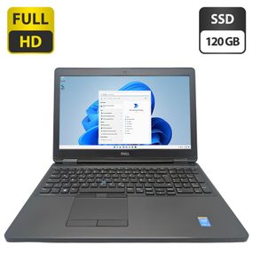 Ноутбук Dell Latitude E5550 / 15.6" (1920x1080) TN / Intel Core i3-5010U (2 (4) ядра по 2.1 GHz) / 8 GB DDR3 / 120 GB SSD / Intel HD Graphics 5500 / WebCam б/у