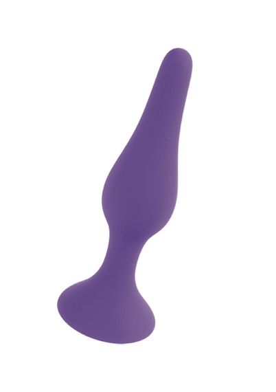 Анальна пробка -Silicone Анальна пробка Purple Medium Sex Aura