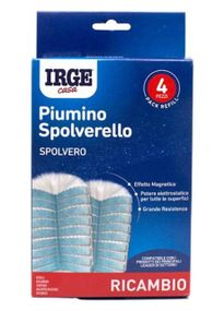 Запаски для щетки-магнит для сбора пыли IRGE 4шт (подходит для Swiffer, DM и др.)