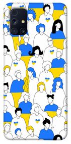 Чохол IBANAN Люди для Samsung Galaxy M31s