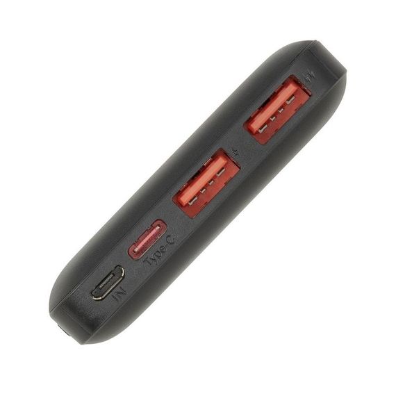 Портативний зарядний пристрій Rivacase, 10000 mA, RIVAPOWER VA2101 (Black) | Зображення 6