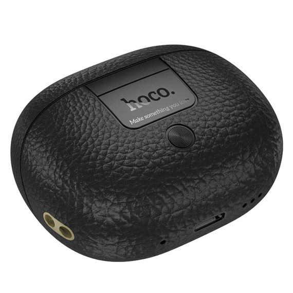 Беспроводные наушники HOCO EQ23 Plus Duke II true wireless ANC+ENC BT headset Black | Зображення 3