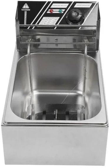 Професійна електрична фритюрниця Dotvix D-803, 2800 Вт, 6 л, з кошиком із неіржавкої сталі | Зображення 5