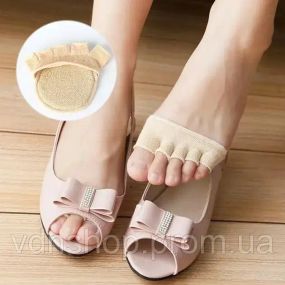 Женские полуноски с пальцами Five Finger Invisible Socks