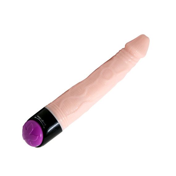 Вібратор - Waves Of Pleasure Fantasy Vibe Flesh, 23 см Sex Aura | Зображення 6