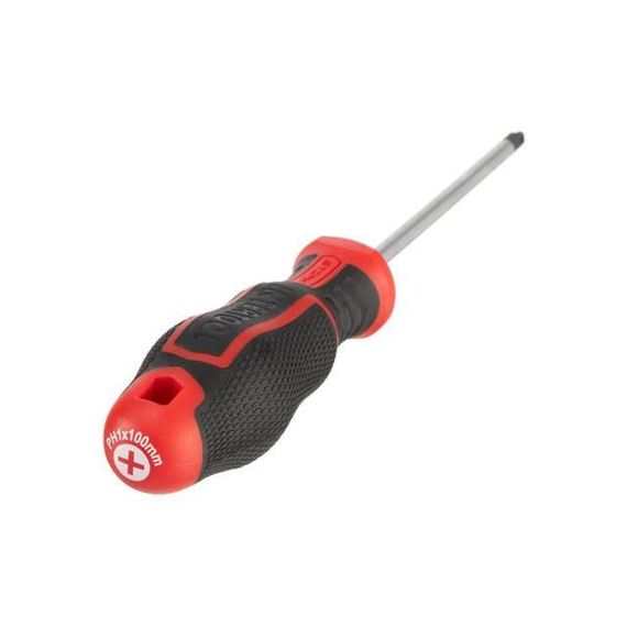Викрутка PH1*100 мм, S2, STORM INTERTOOL VT-34161 | Зображення 1