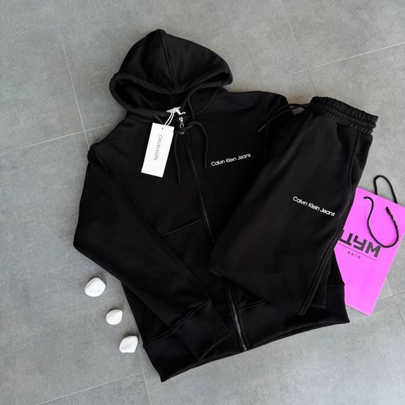 Демісезоний спортивний костюм Calvin Klein Lux колір чорний
