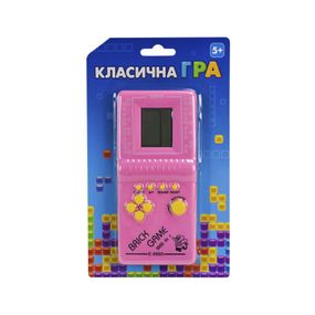 Детская интерактивная игрушка "Классическая игра Тетрис" 725-60(Pink) розовый