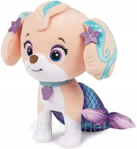 Щенячий Патруль М'яка іграшка Корал 23 см Оригінал Paw Patrol Official Plush Toy Coral | Зображення 1