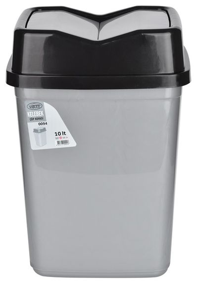 Контейнер для сміття Violet House 0094 Метелик Metallik 10 л