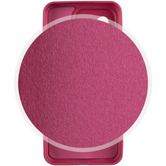 Чехол Silicone Cover Lakshmi Full Camera (A) для Xiaomi 13 Full camera, Бордовый / Marsala | Зображення 3