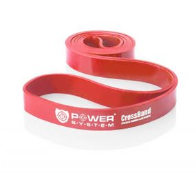 Еспандер-петля (гумка для фітнесу і кроссфіту) Power System PS-4053 CrossFit Level 3 Blue (опір 15-40 кг) (PS-4053_Red)
