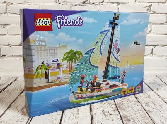 Конструктор LEGO Friends Приключения Стефани на яхте 304 детали (41716) ff | Зображення 1