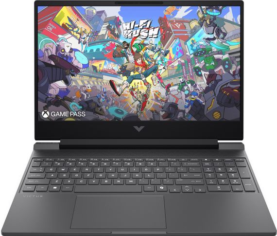 HP Victus 15-fa2046ua 15.6" FHD IPS,300n/Core i5-14450HX (4.8)/24Gb/SSD512Gb/RTX 4050,6GB/DOS/Сірий