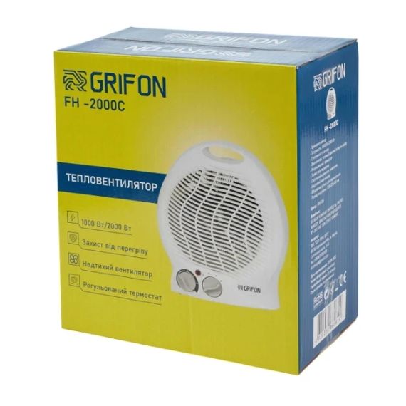 Тепловентилятор Grifon FH-2000С | Зображення 5