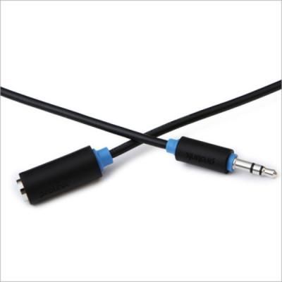 Кабель мультимедийный подовжувач Jack 3.5mm папа/Jack 3.5mm мама 1.5m Prolink (PB106-0150) (PB106-0150) | Зображення 3