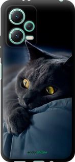 Чохол на Xiaomi Poco X5 5G Димчастий кіт "825b-3016-2448"