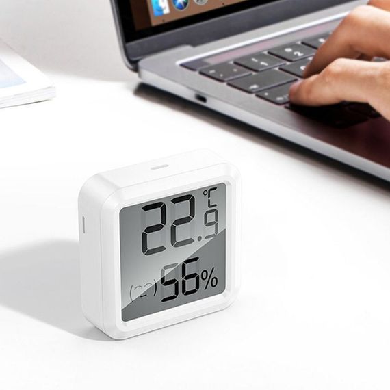 Електронний термогігрометр Hoco HX40 2in1 Indoor White | Зображення 4