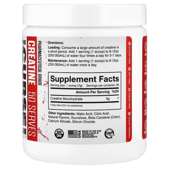 The Curse, Creatine 350 g (Peach Mango) | Зображення 1