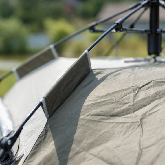 Палатка автоматическая трехместная 2*2 (м) кемпинговая LU-0016GR Хаки | Зображення 5