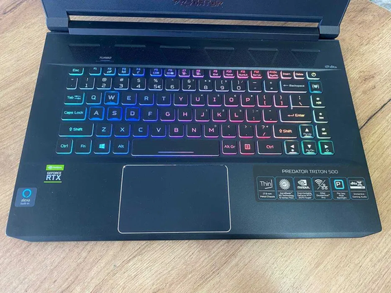 Ноутбук Acer Predator PT 515-52 15.6"FHD/IPS/i7 10750H/16/SSD512/RTX2070Super-8Gb | Зображення 4