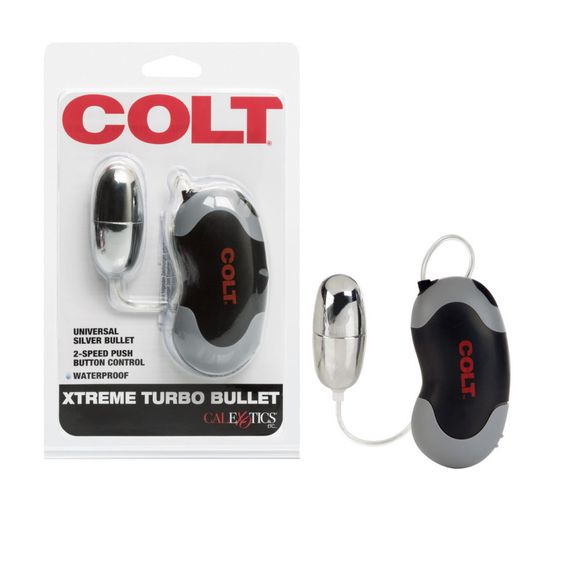 Віброяйце з дротовим пультом COLT Xtreme, сріблястий, 5,7 × 2,5 см Sex Aura | Зображення 9