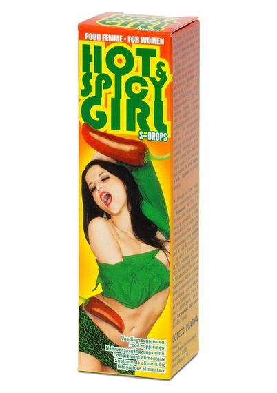 Возбуждающие капли для женщин Hot Spicy Girl ( 20 ml ) sexstyle | Зображення 1