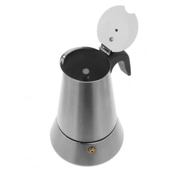 Кофеварка гейзерная из нержавеющей стали UNIQUE UN-1901 180 мл | Зображення 3