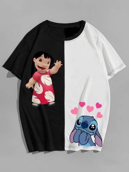 Футболка оверсайз Ліло и Стіч