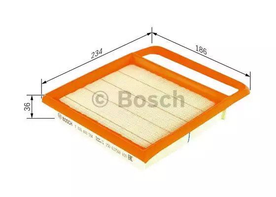 Фільтр повітряний MERCEDES-BENZ E-CLASS, BOSCH (F026400504) | Зображення 4