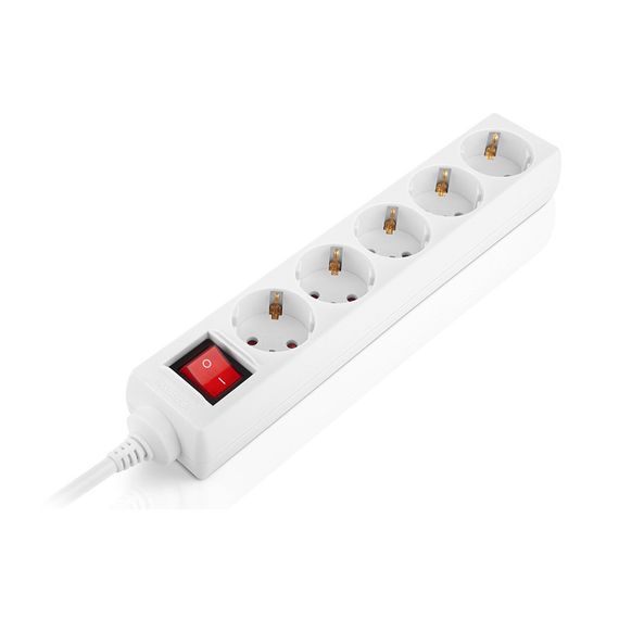 Мережевий фільтр живлення REAL-EL RS-Protect M 1.8m, white (EL122300025) | Зображення 9