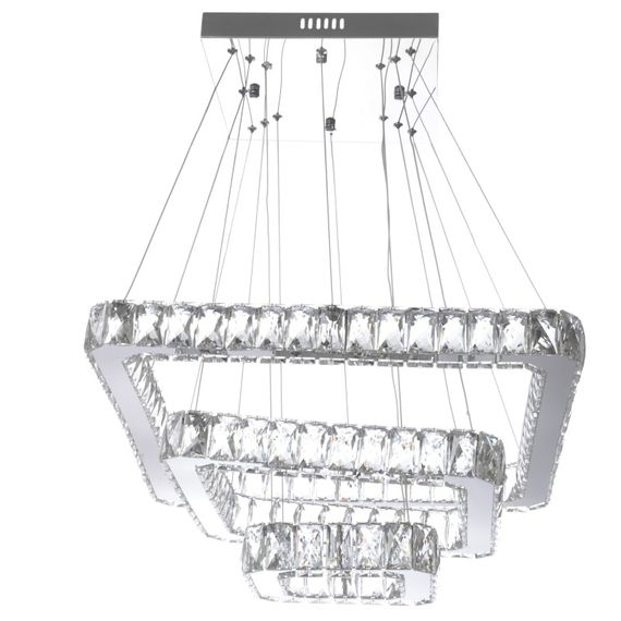 Люстра подвесная с пультом LED 96W WW+NW+CW RM CH (BR-985S/3) | Зображення 2