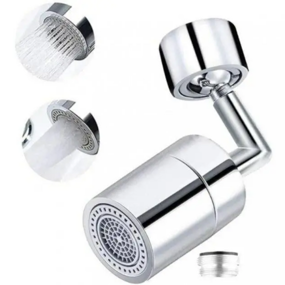 Насадка, що обертається, на 720° Water Mixer на кран, Аератор поворотний на кран   знижка