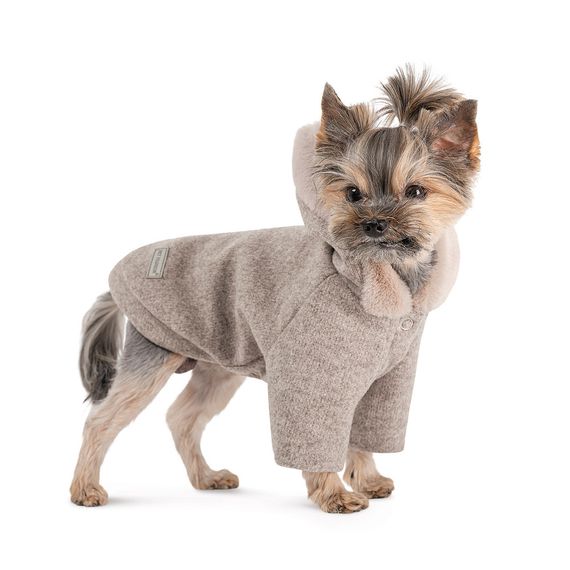 Толстовка для собак Flex Pet Fashion, L сірий меланж | Зображення 2