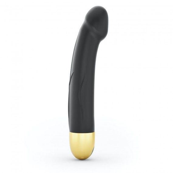 Вібратор Dorcel Real Vibration M Gold 2.0: Розкішна G-spot стимуляція, "Реальна Вібрація", 3,7см, Чорний | Зображення 1