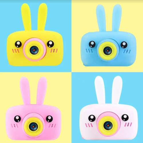 Дитячий цифровий фотоапарат Baby Camera ET013 (XL-500R) — Протиударна камера для дітей з іграми та записом відео | Зображення 1