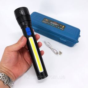 Яскравий тактичний ліхтарик CB-C13-P50+COB, Армійські тактичні ліхтарі, Тактичні ліхтарі з зумом JT-97