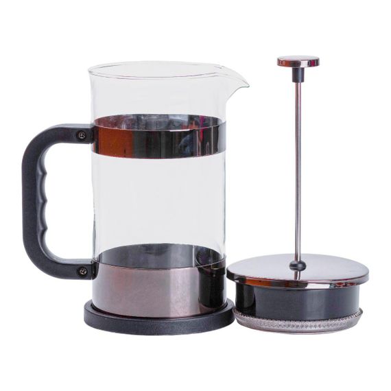 Заварник для чаю 1 літр з френч пресу чорний HP33538B | Зображення 1