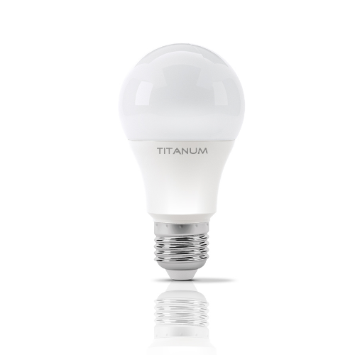 Лампа A60 8W E27 4100 К 220V LED Titanum | Зображення 1