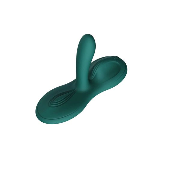 Sit-on-top смарт-вибратор Zalo – Flora Smart Vibrating Pad Turquoise Green, 9 моторов | Зображення 2