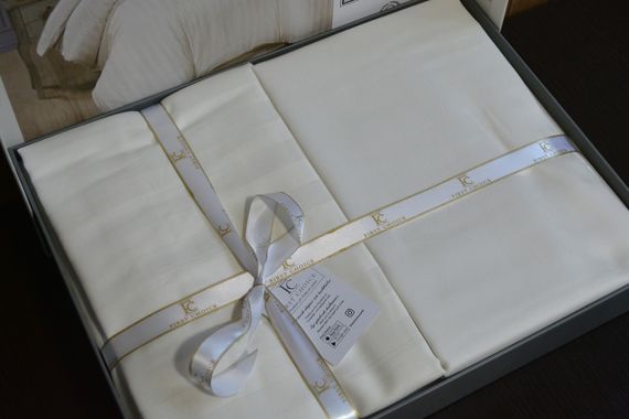 Постільна білизна First Choice Cotton 200x220 Broad Line Cream | Зображення 3