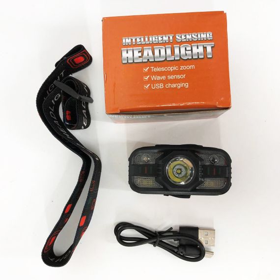 Ліхтар на голову з вбудованим акумулятором WH-0188, , Ліхтар на голову для гаража і дачі FQ-57 | Зображення 1