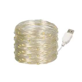 Гірлянда USB світлодіодна Warm White 5 метрів