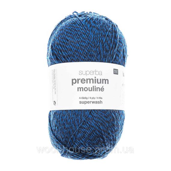 Шкарпеткова пряжа Rico Design Superba Premium Mouline, 08 | Зображення 1
