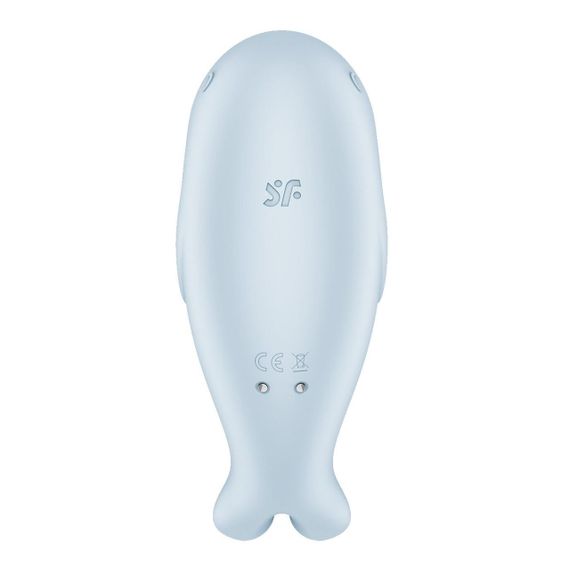 Вакуумный клиторальный стимулятор с вибрацией Satisfyer Seal You Soon, 2 независимых мотора Sex Aura | Зображення 3