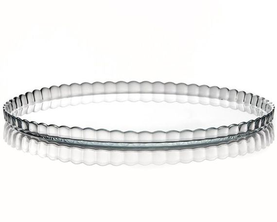 Блюдо Patisserie Ø32см з бортом і зі скляною кришкою-ковпаком | Зображення 3