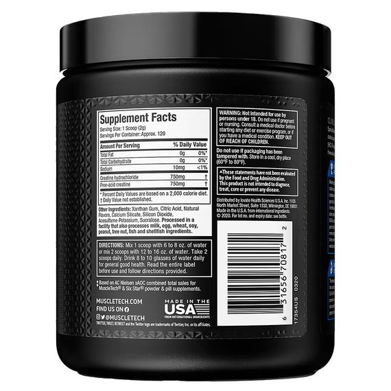 Креатин MuscleTech Cell-Tech Creactor 235 g | Зображення 1